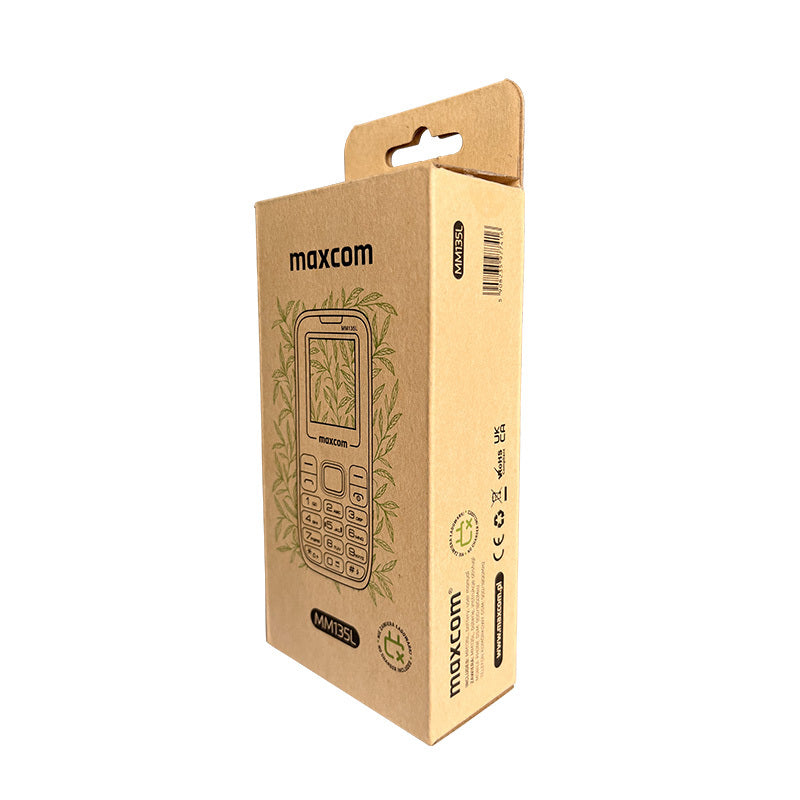 Maxcom – Telefon Maxcom Mm 135 Light Dual Sim Син – Черен