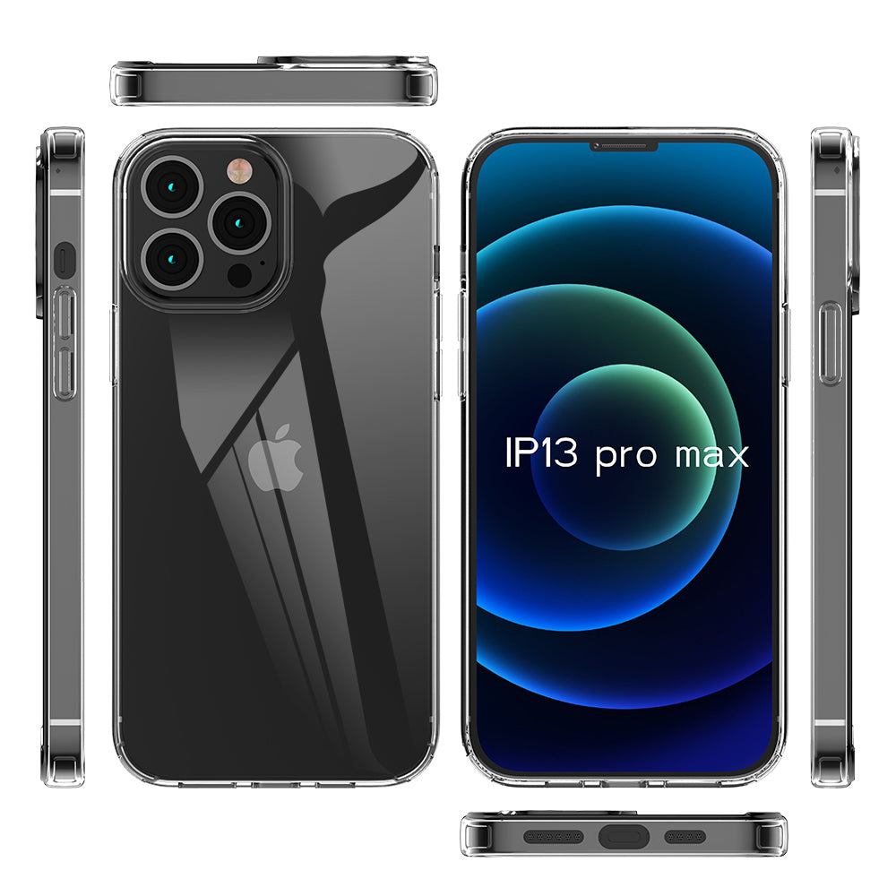 Калъф силикон – Clear – iPhone 13 Pro – Прозрачен