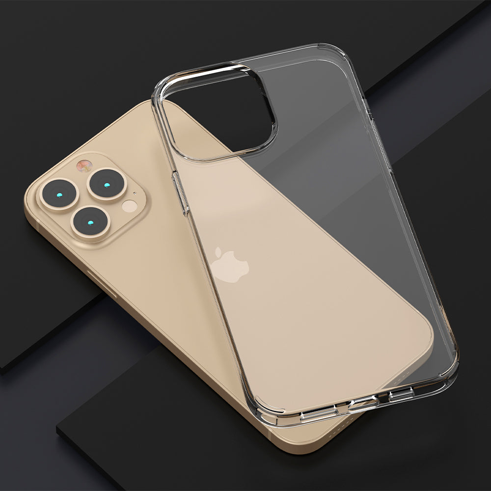 Калъф силикон – Clear – iPhone 13 Pro – Прозрачен