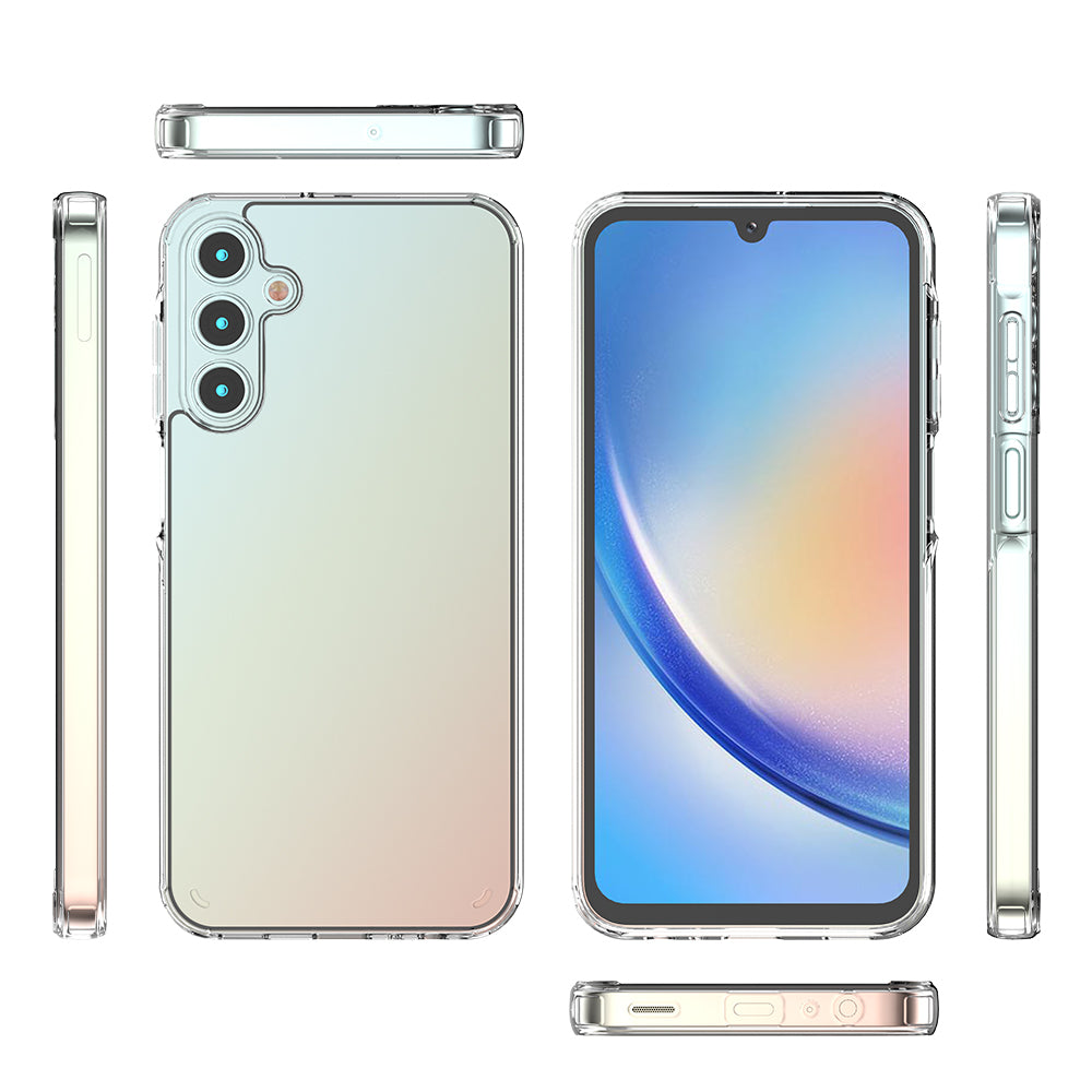 Калъф силикон – Clear – Samsung Galaxy A15 4G/A04S – Прозрачен