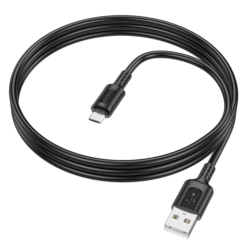 Borofone – Кабел Bx111 Feliz Usb → Micro Usb 2,4A 1m. – Черен