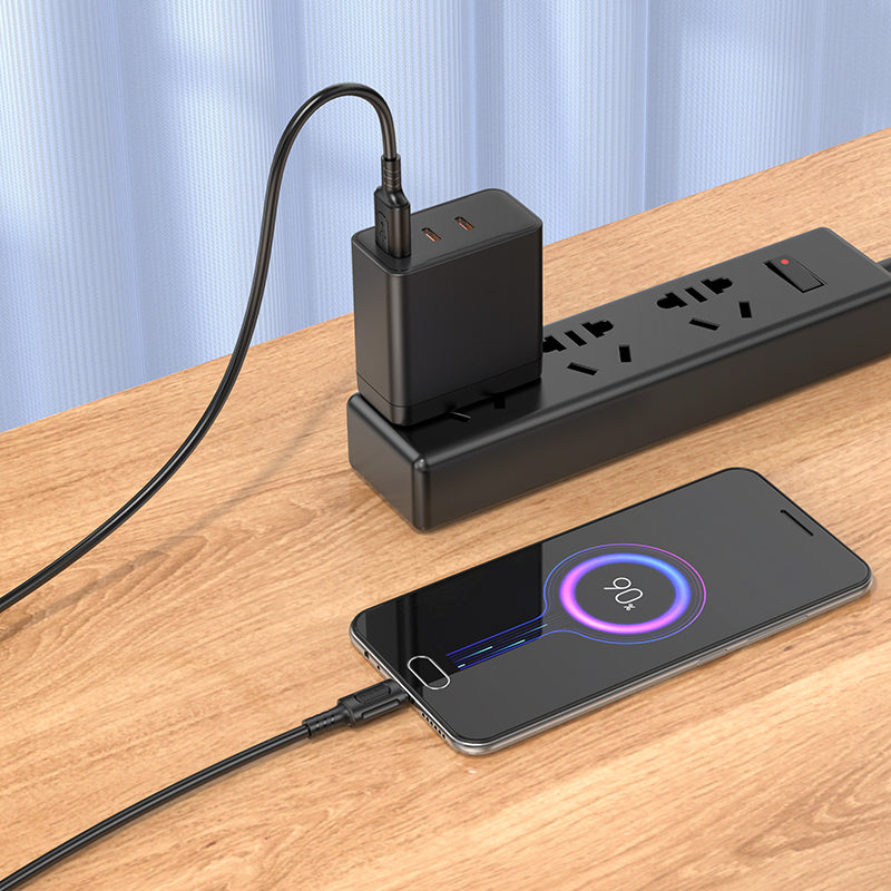 Borofone – Кабел Bx111 Feliz Usb → Micro Usb 2,4A 1m. – Черен