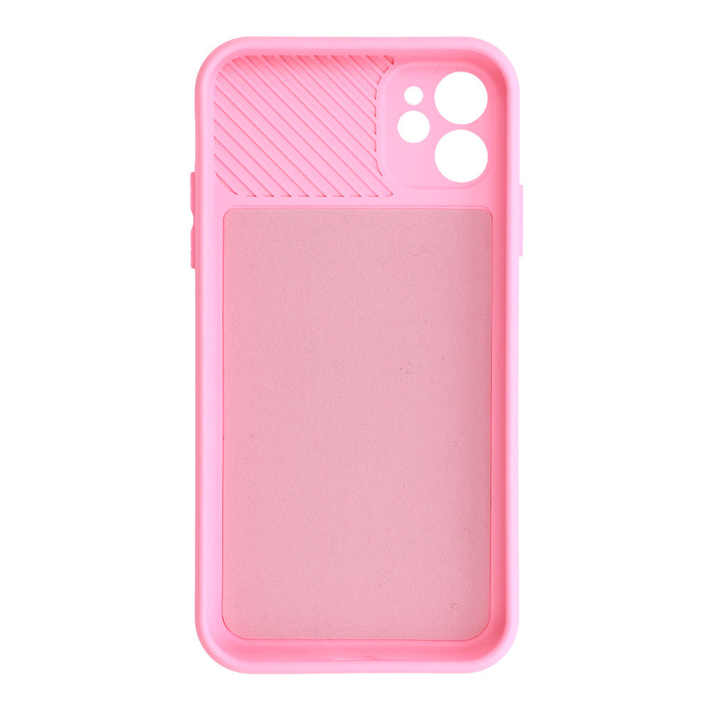 Калъф силикон –  Camshield Soft – iPhone 11 – Светло розов