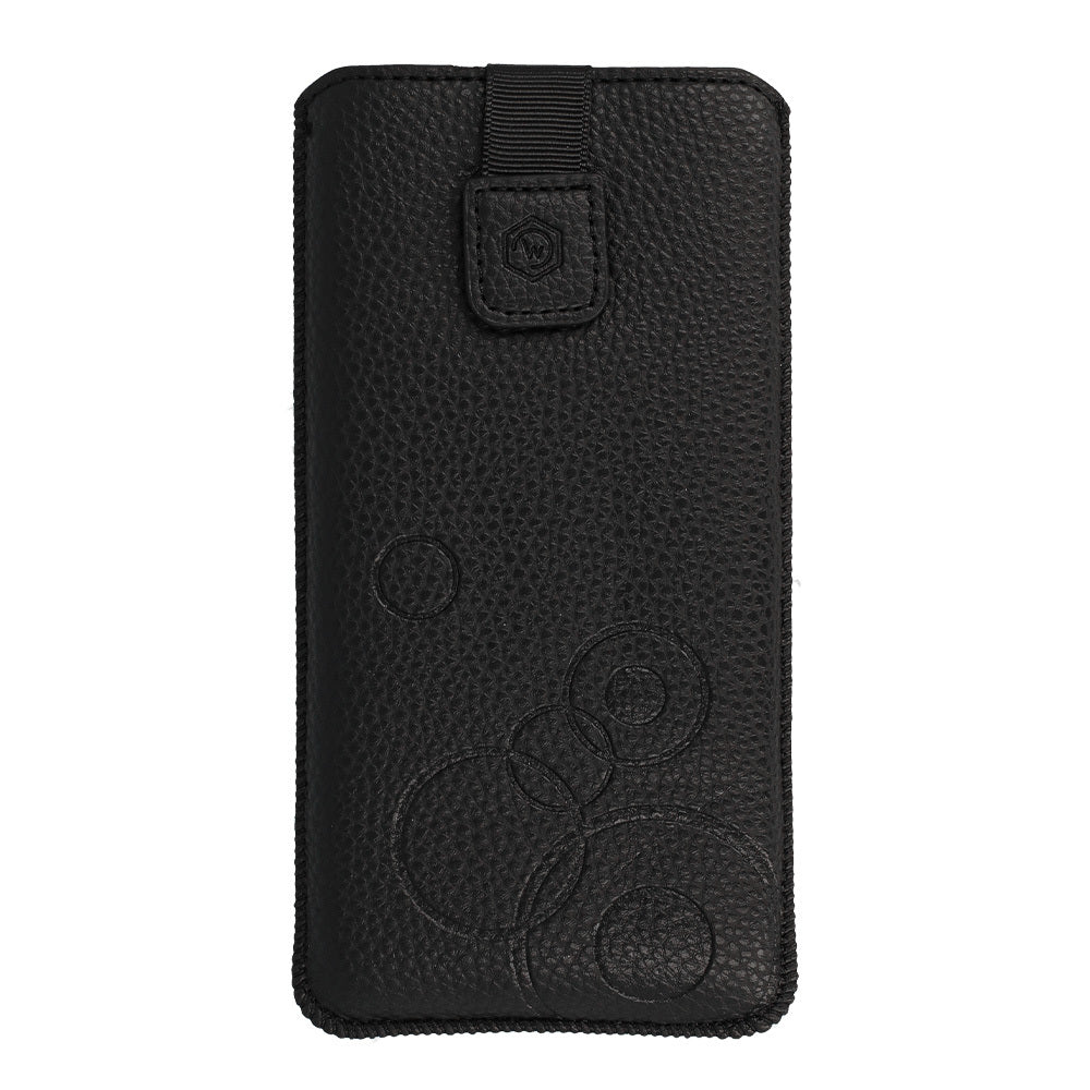 Wonder – Калъф Deko ROZMIAR L – iPhone 13 Mini/12 Mini/SE 2020/2022/7/8 – Черен