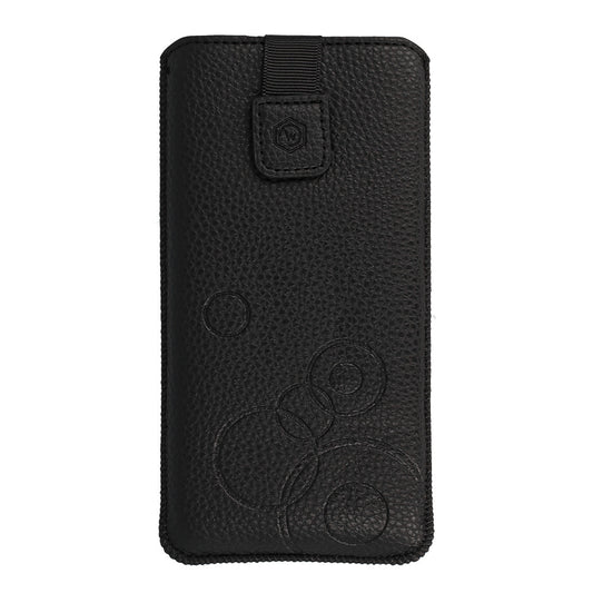 Wonder – Калъф Deko ROZMIAR L – iPhone 13 Mini/12 Mini/SE 2020/2022/7/8 – Черен