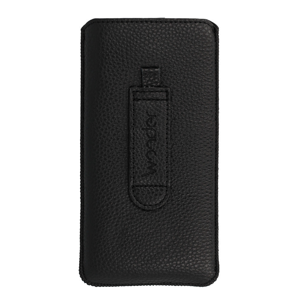 Wonder – Калъф Deko ROZMIAR L – iPhone 13 Mini/12 Mini/SE 2020/2022/7/8 – Черен
