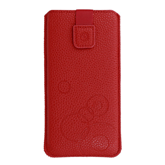 Wonder –Калъф Deko ROZMIAR L – iPhone 13 Mini/12 Mini/SE 2020/2022/7/8 – Червен