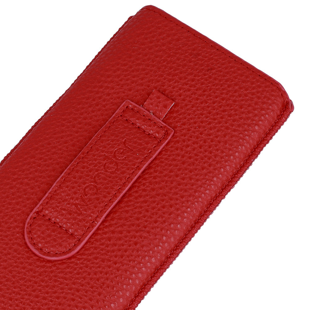 Wonder –Калъф Deko ROZMIAR L – iPhone 13 Mini/12 Mini/SE 2020/2022/7/8 – Червен