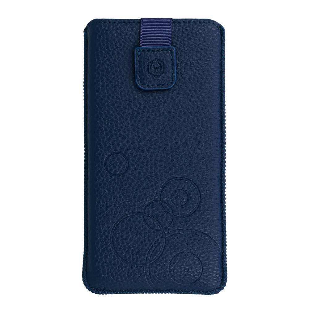 Wonder –Калъф Deko ROZMIAR L – iPhone 13 Mini/12 Mini/SE 2020/2022/7/8 – Тъмно син