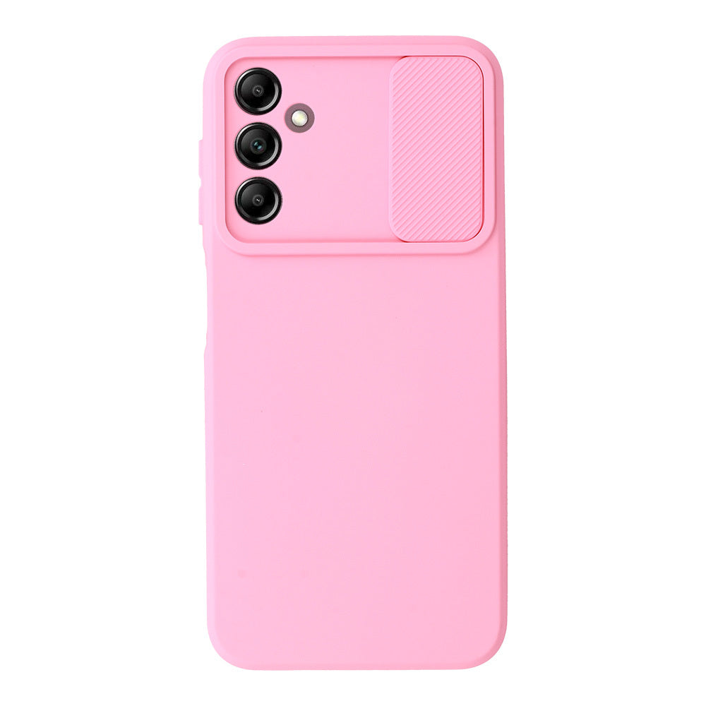 Калъф силикон – Camshield Soft – Samsung Galaxy A14 4G/5G – Светло розов