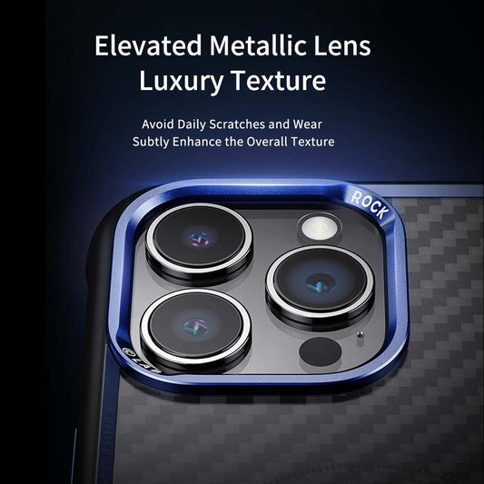 Rock – Kevlar Series Aramid Fiber Magnetic – iPhone 15 Pro Max – Черен