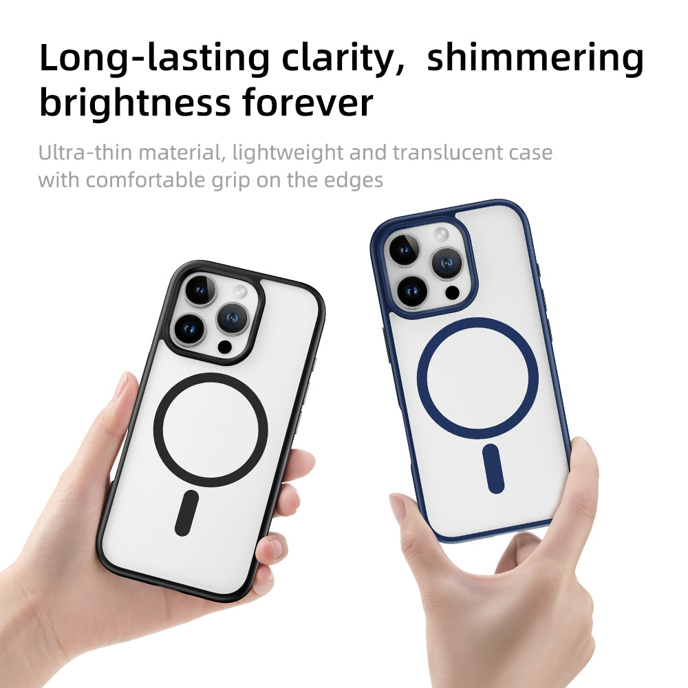 Rock – Guard Series Magnetic – iPhone 16 Pro – Прозрачен-Титаниум