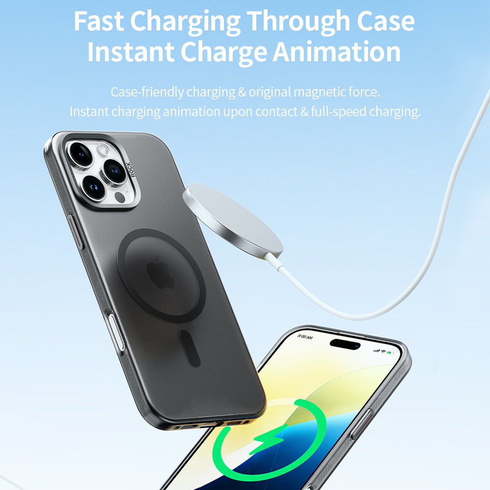 Rock – Matte Series Magnetic – iPhone 16 Pro Max – Златист