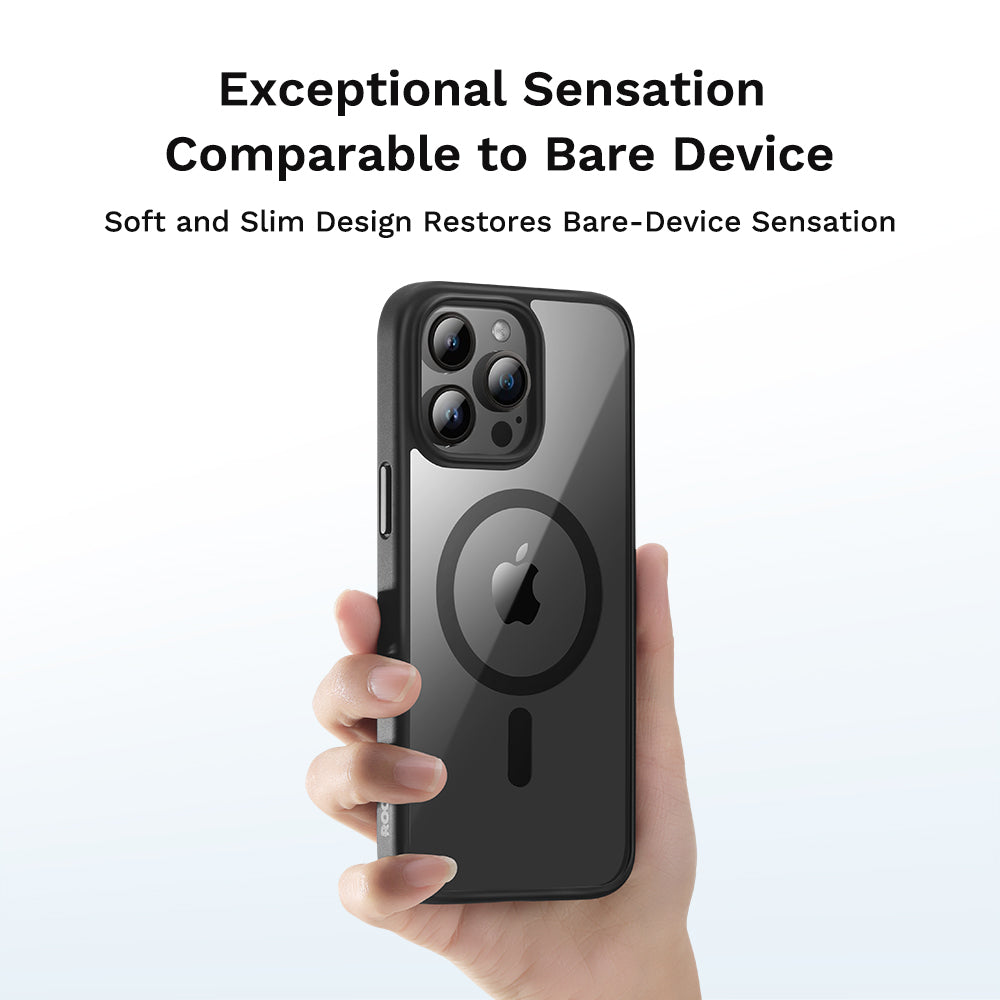 Rock – Guard Series Magnetic – iPhone 15 – Прозрачен-Бял