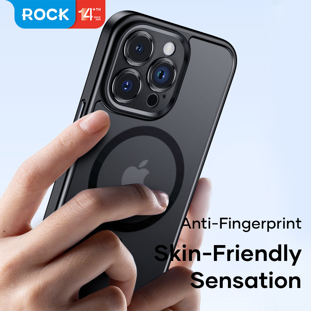 Rock – Guard Touch Matte Series Magnetic – iPhone 15 Pro Max – Сив