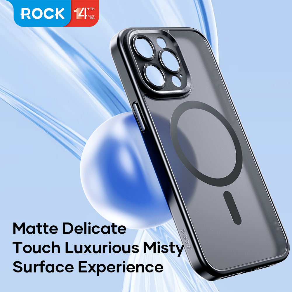 Rock – Guard Touch Matte Series Magnetic – iPhone 15 Pro Max – Сив