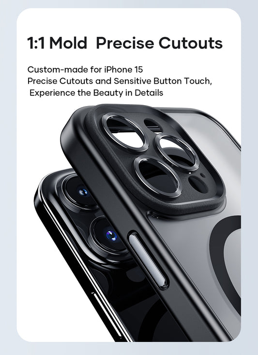 Rock – Guard Touch Matte Series Magnetic – iPhone 15 – Черен