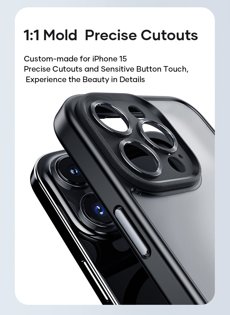 Rock – Guard Touch Matte Series – iPhone 15 – Черен