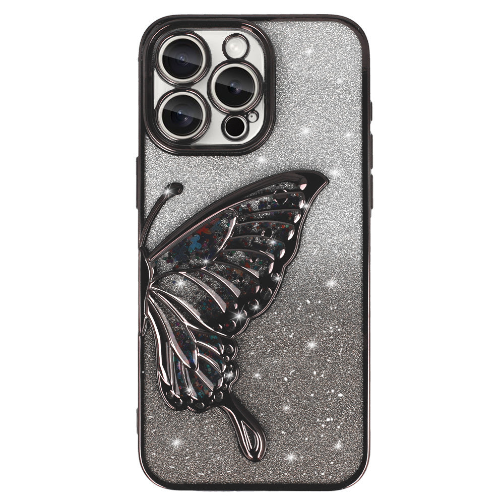 Калъф – Tel Protect Butterfly Water – iPhone 16 – Черен