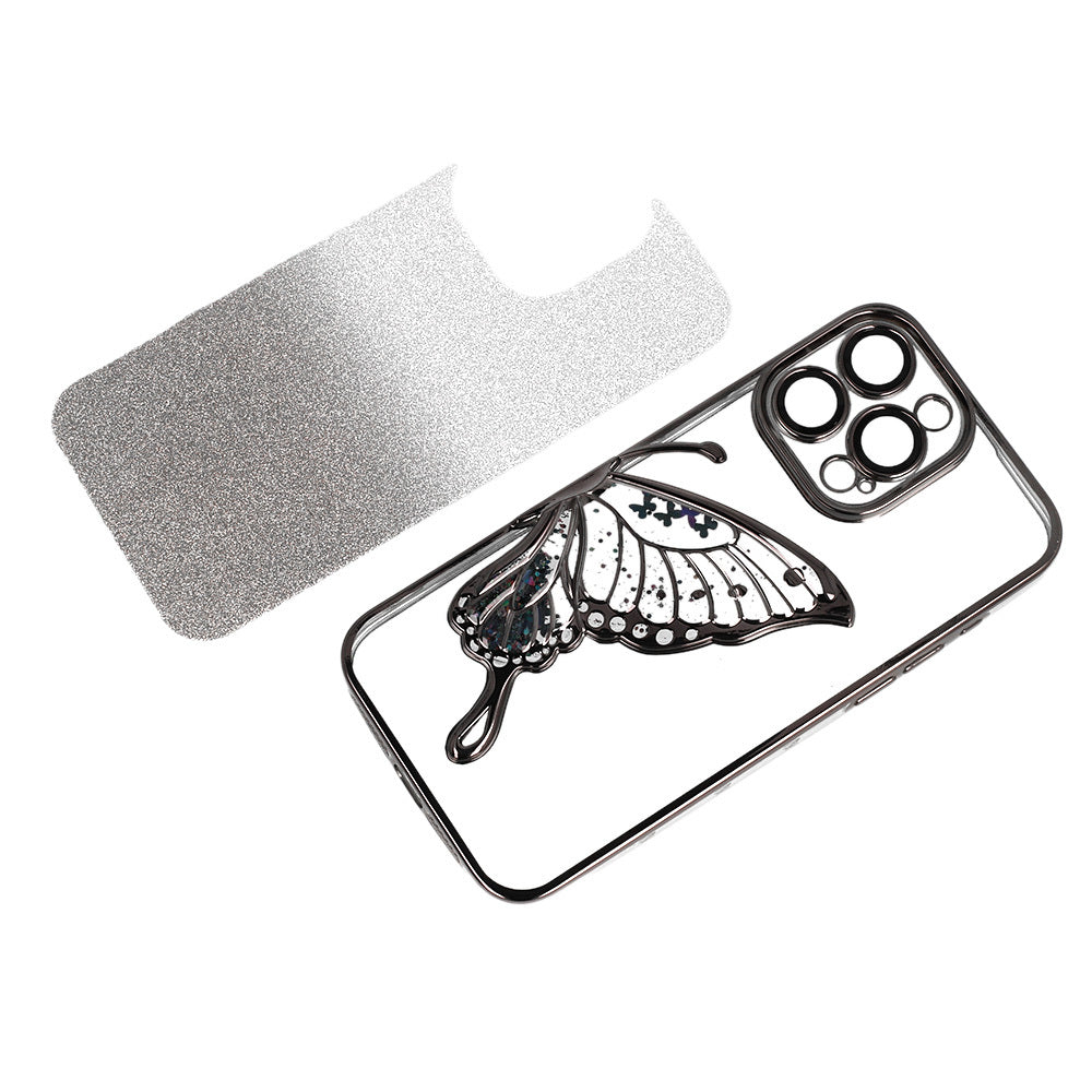 Калъф – Tel Protect Butterfly Water – iPhone 16 – Черен