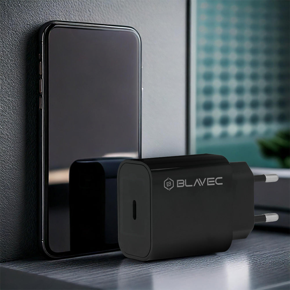Blavec – Заряден адаптер – BC1 Typе-C PD 25W (TCBC1 CB25) – Черено
