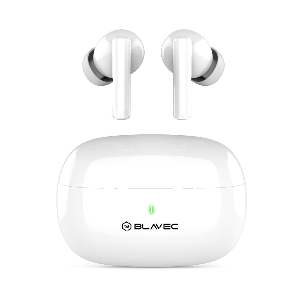 Blavec – Безжични Bluetooth слушалки –TWS BW01 Pure (BW01 W) – Бялo