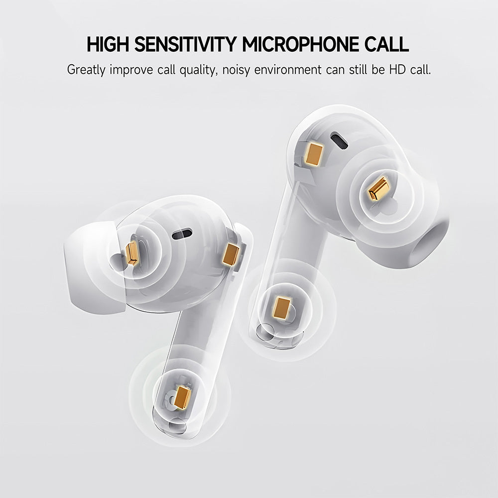 Blavec – Безжични Bluetooth слушалки –TWS BW01 Pure (BW01 W) – Бялo