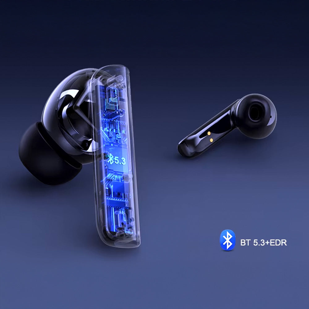 Blavec – Безжични Bluetooth слушалки – TWS BW03 Infinity Pro ANC+ENC (BW03IP B) – Черенo