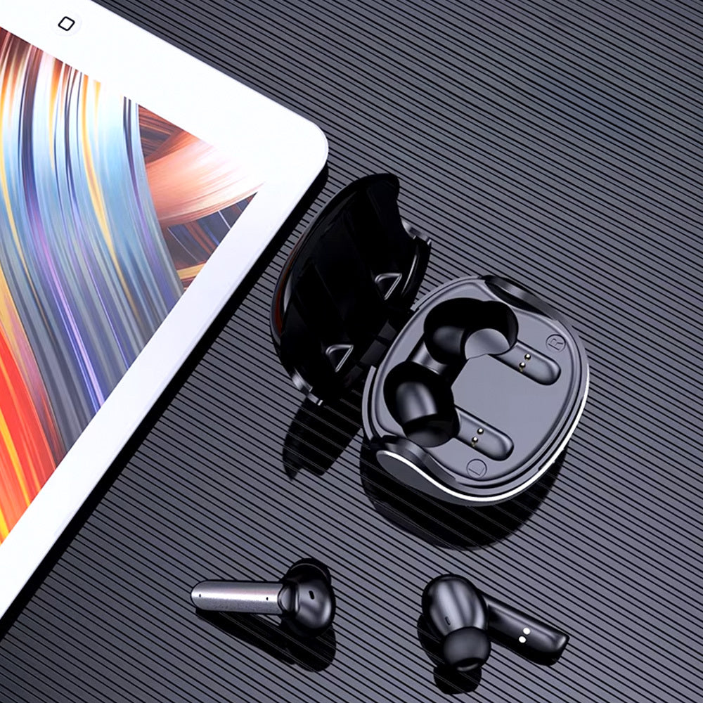 Blavec – Безжични Bluetooth слушалки – TWS BW03 Infinity Pro ANC+ENC (BW03IP B) – Черенo