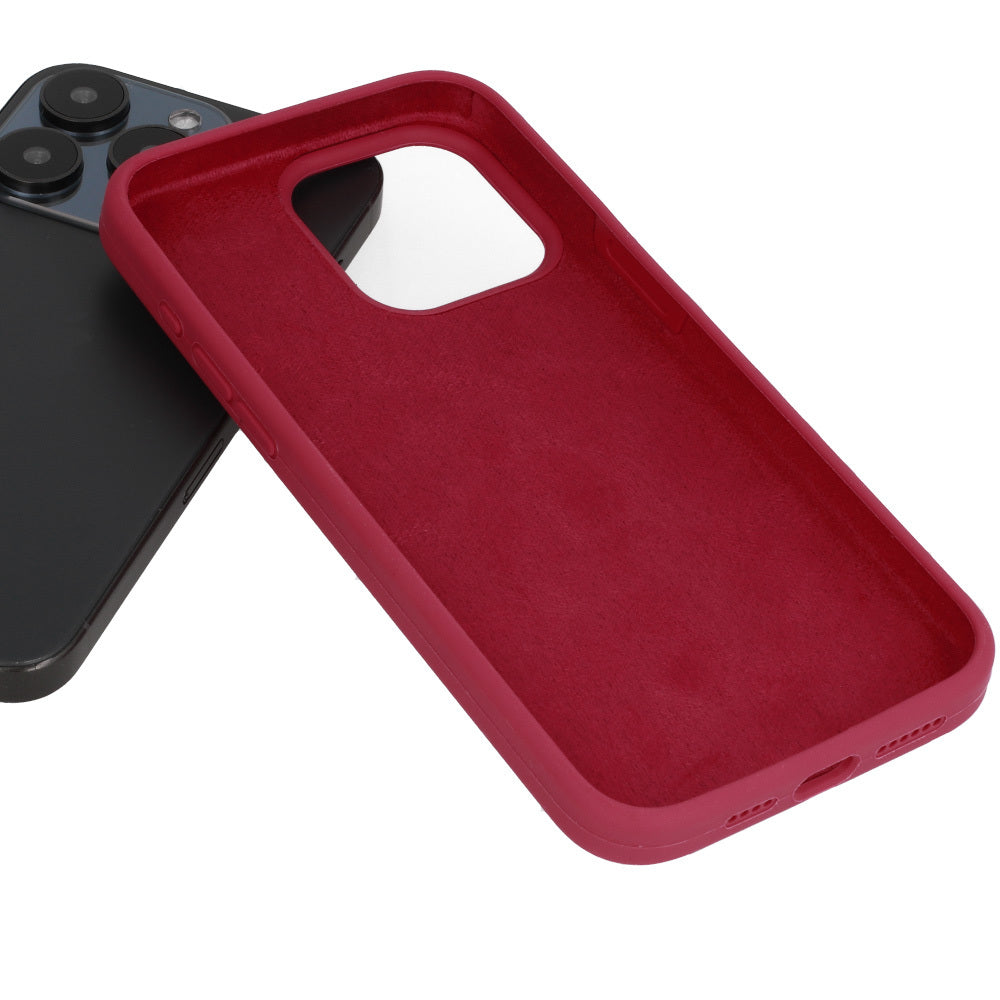 Калъф силикон – Silicone Lite Case – Samsung Galaxy S25 Ultra – Бордо