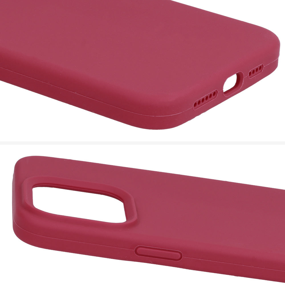 Калъф силикон – Silicone Lite Case – Samsung Galaxy S25 Ultra – Бордо