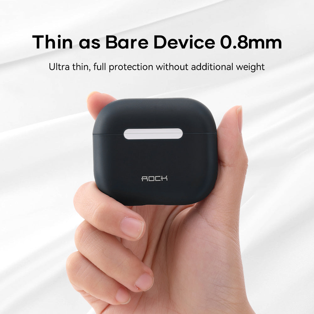 Rock – Калъф силикон Airpods 3 – Черен