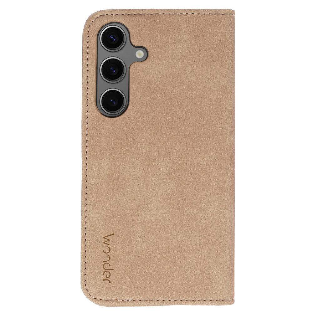 Калъф тефтер – Wonder Smart – Samsung Galaxy A56 5G – Cappuccino