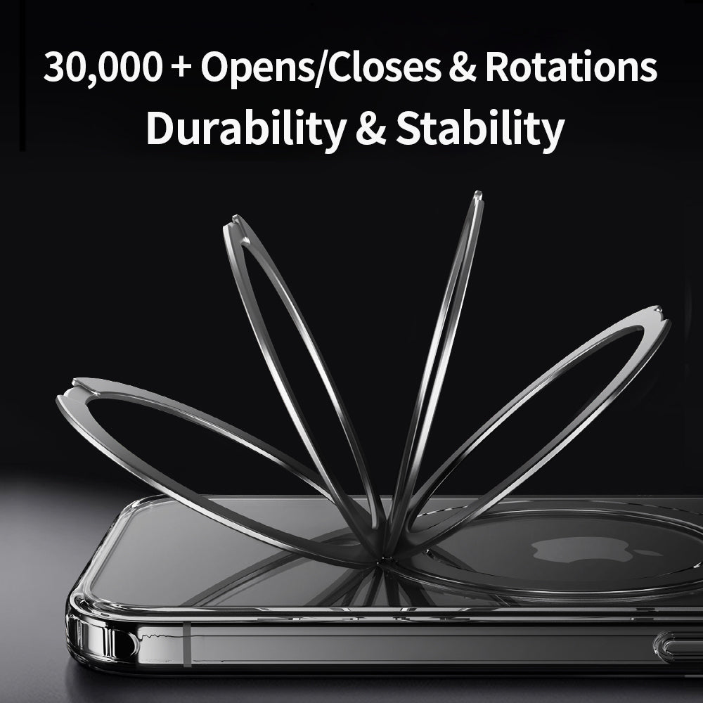 Rock – Калъф Crystal Rotating Series Magnetic – iPhone 16 Pro Max – Прозрачен