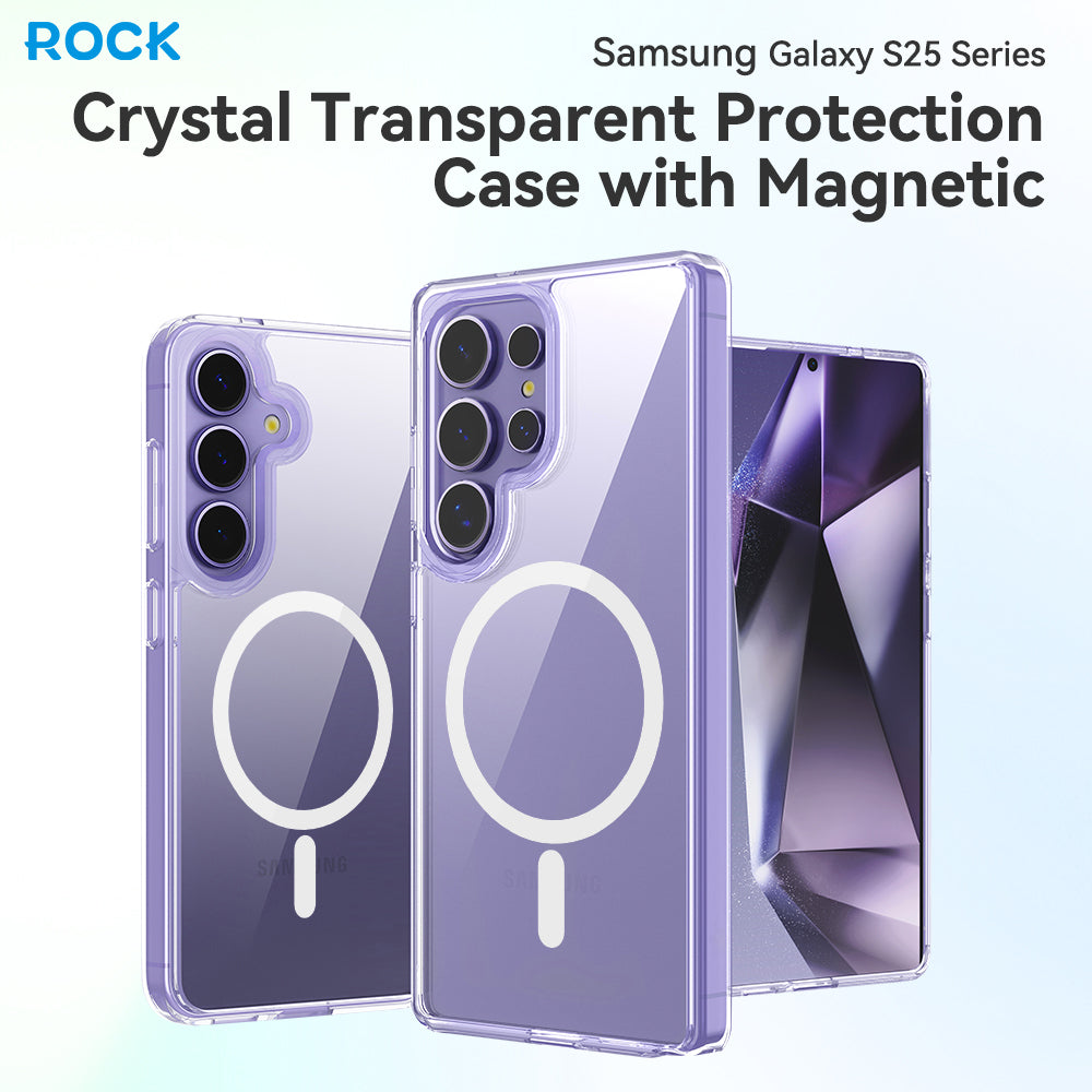 Rock – Калъф Crystal Series Magnetic Прозрачен – Samsung Galaxy S25 Ultra – Прозрачен