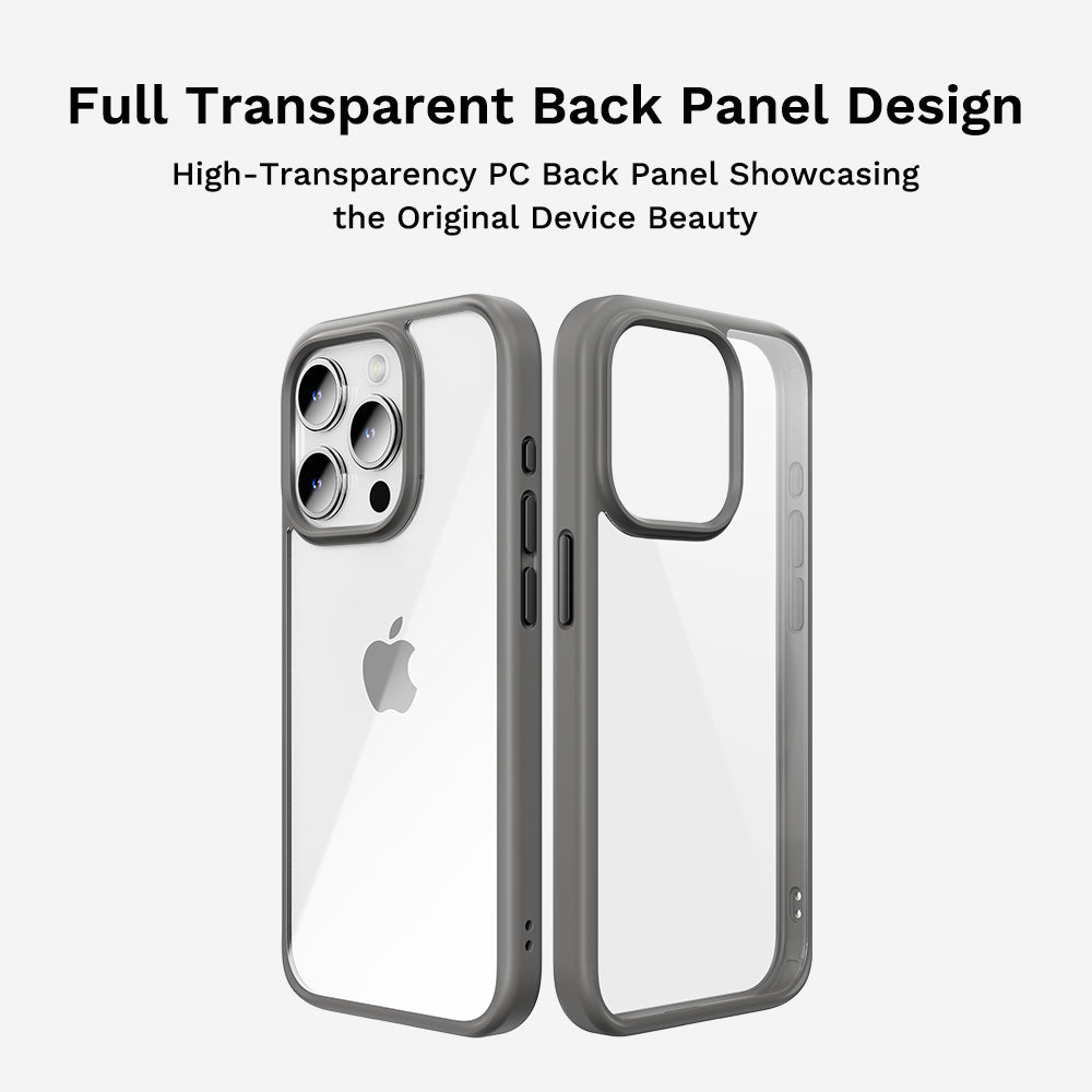 Rock – Guard Series Magnetic – iPhone 15 – Прозрачен-Черен