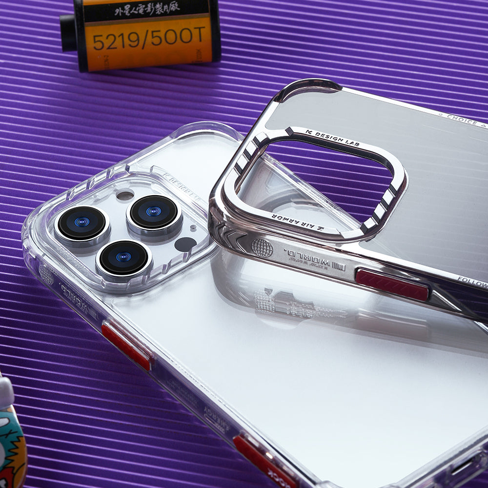 Rock – Калъф InShare Air Series Черен – iPhone 14 Pro – Прозрачен