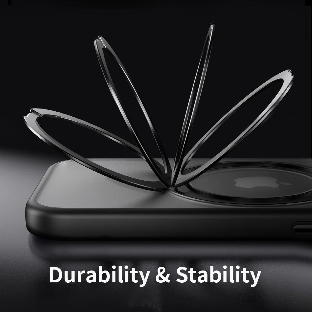 Rock – Калъф Crystal Rotating Touch Series Magnetic – iPhone 16 Pro – Черен