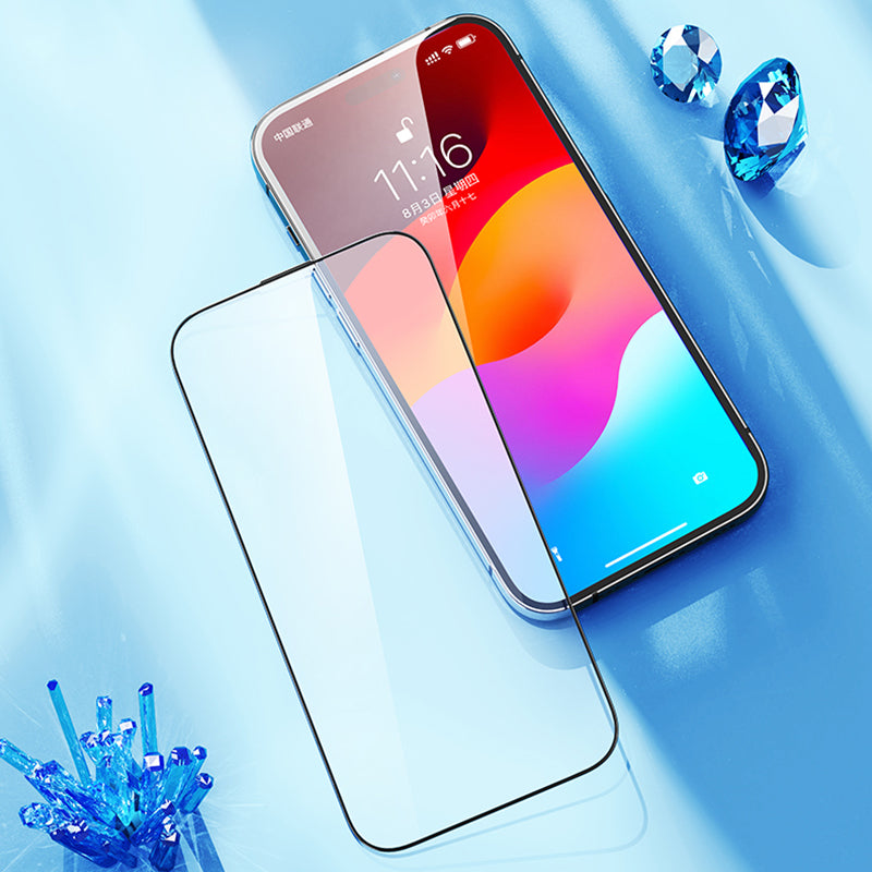 Rock – Закален Стъклен протектор – HD Full coverage Anti static Max – iPhone 16 Pro Max
