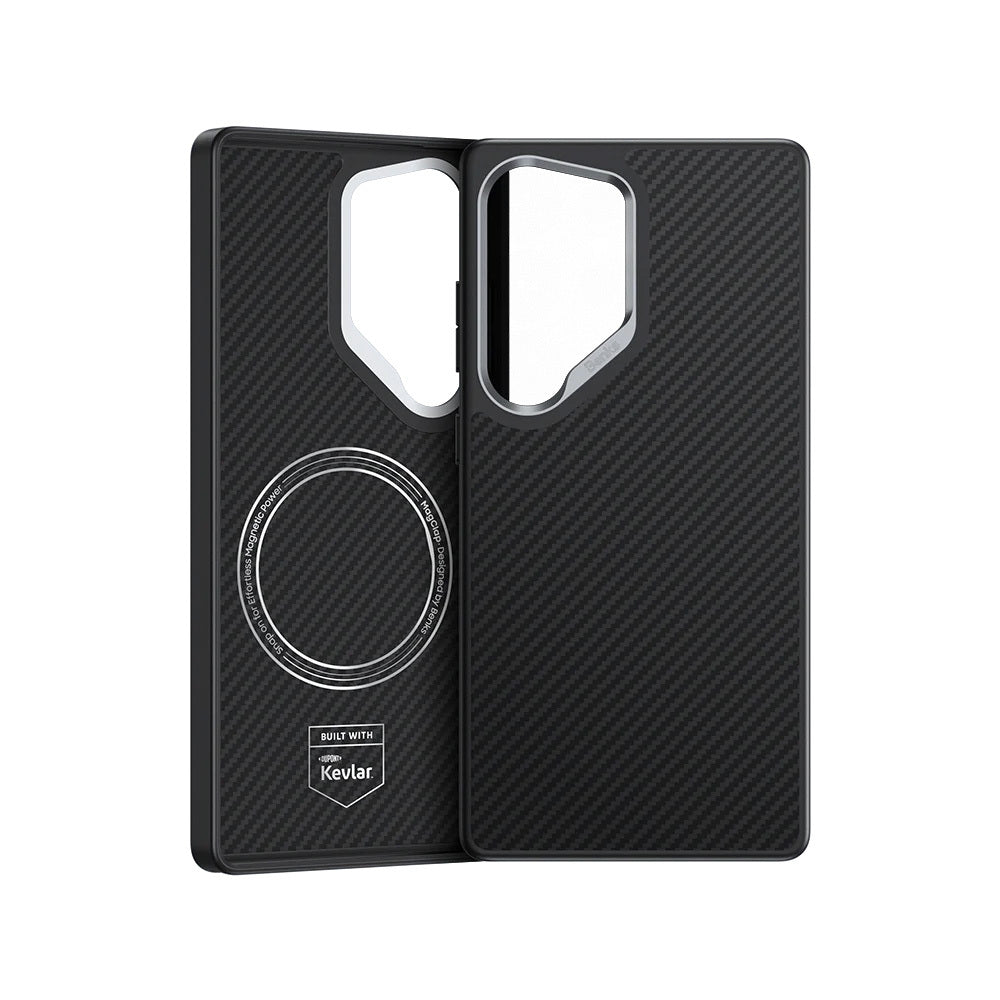 Benks – Калъф Magnetic Armor Pro Kevlar 600D (A045) – Samsung Galaxy S25 Ultra – Черен
