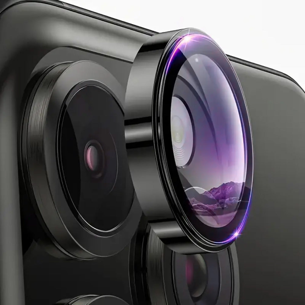 Закален Стъклен протектор – Tel Protect 3D Lens камери ( 3 обектива) – iPhone 14 Pro/14 Pro Max – Прозрачен