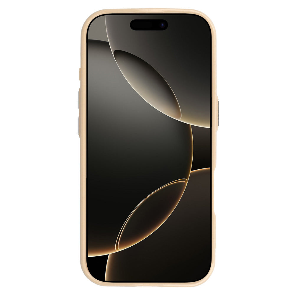 Калъф силикон – MagSafe – Slim Shiny – iPhone 13 – Златист
