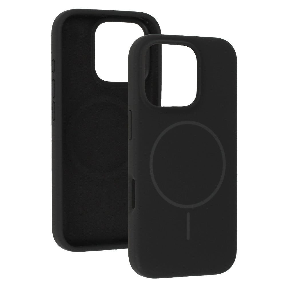 Калъф силикон –  MagSafe Slim Silicone – iPhone 13 Pro – Черен