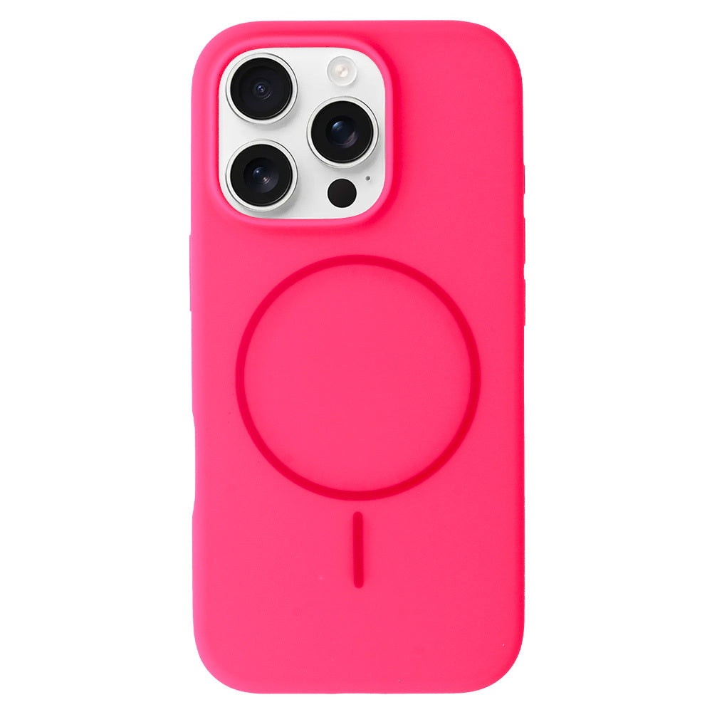 Калъф силикон –  MagSafe Slim Silicone – iPhone 15 – Розов