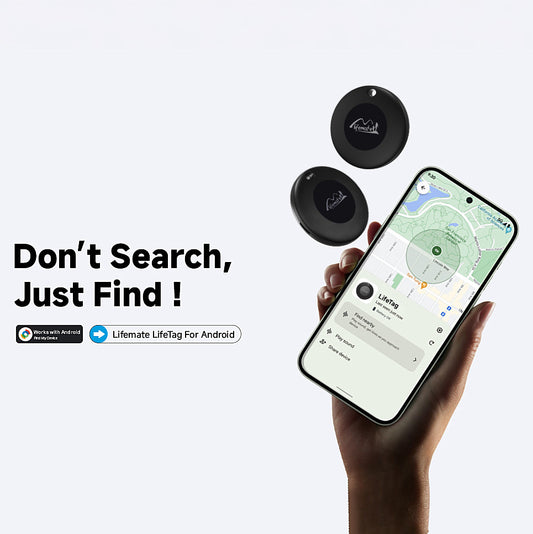 LifeMate – GPS Bluetooth LifeTag тракер HD-P16-3 Android – Черен