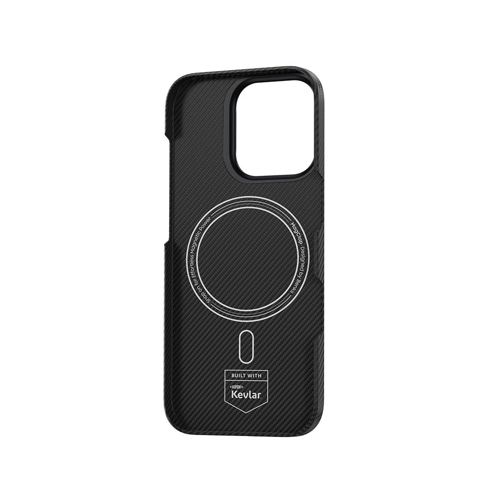 Benks – Калъф Magnetic Armor Air Kevlar Pc Frame 600D (E065) – iPhone 16 Pro – Черен