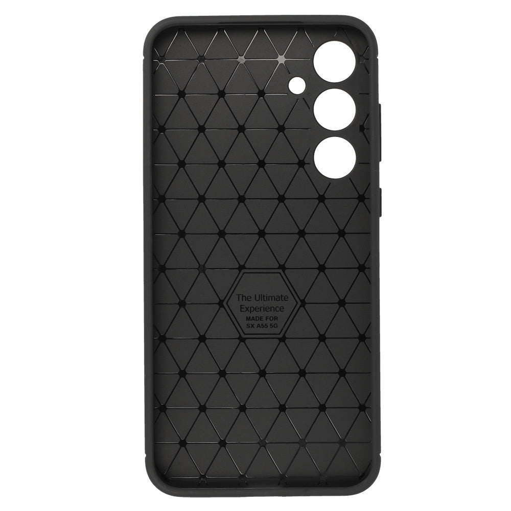 Калъф – Tel Protect Carbon Elite – Samsung Galaxy A55 5G – Черен