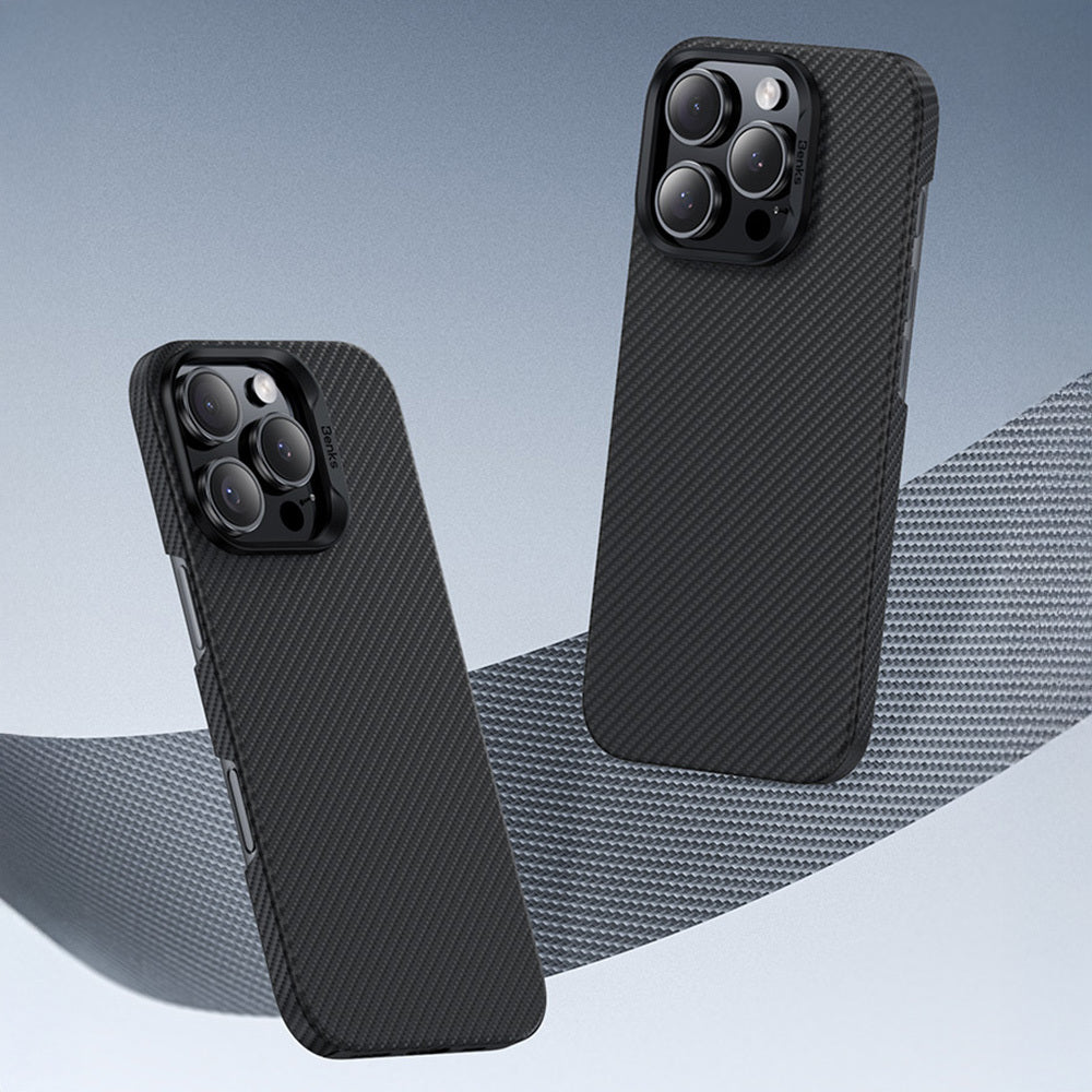 Benks – Калъф Magnetic Armor Air Kevlar Pc Frame 600D (D066) – iPhone 16 Pro Max – Черен