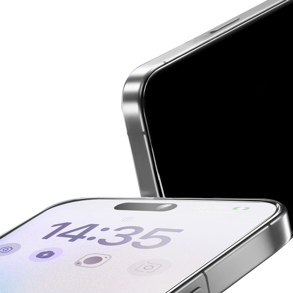 Закален Стъклен протектор – Tel Protect Full Glue 6D – Matte – iPhone 16 – Черен