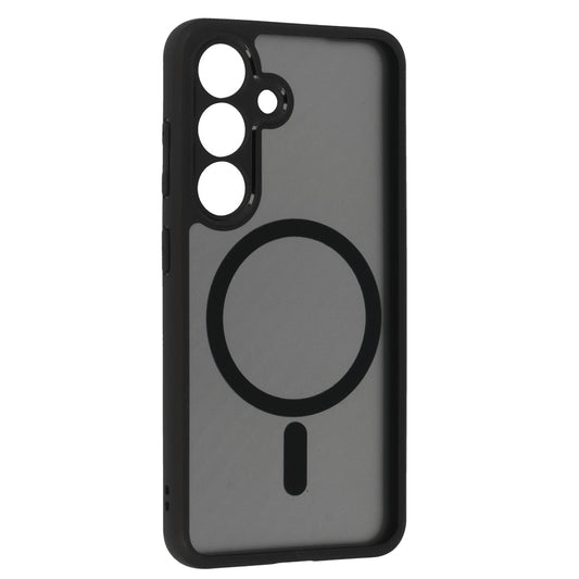 Калъф силикон – Full Matte Mag Cover – Samsung Galaxy S25 – Черен